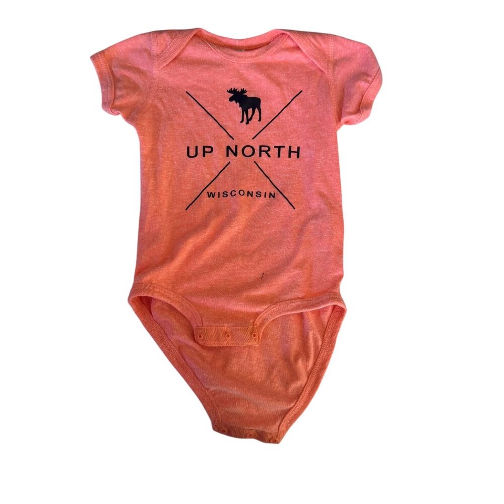 Rabbit Skins Orange Baby One-piece Size 18m